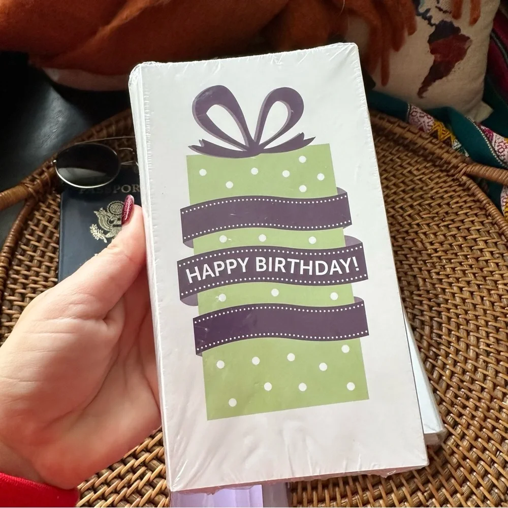 SCENTSY Branded Water Bottle and 2 Packs of SCENTSY Consultant Birthday Cards